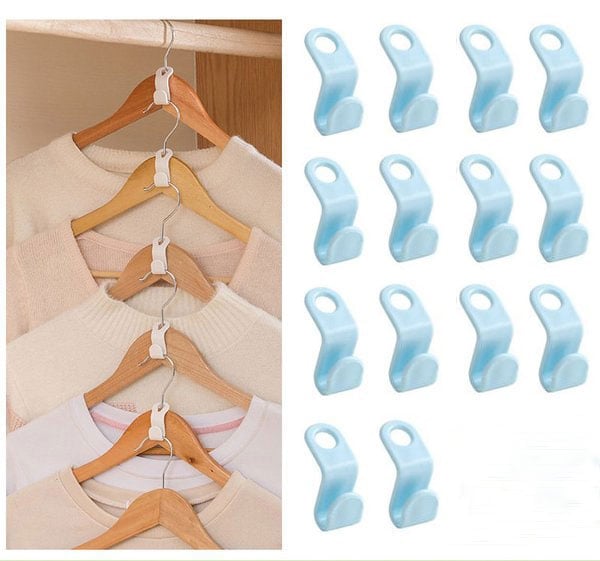 đ„Space-Saving Clothes Hanger Connector Hooks