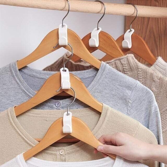 đ„Space-Saving Clothes Hanger Connector Hooks