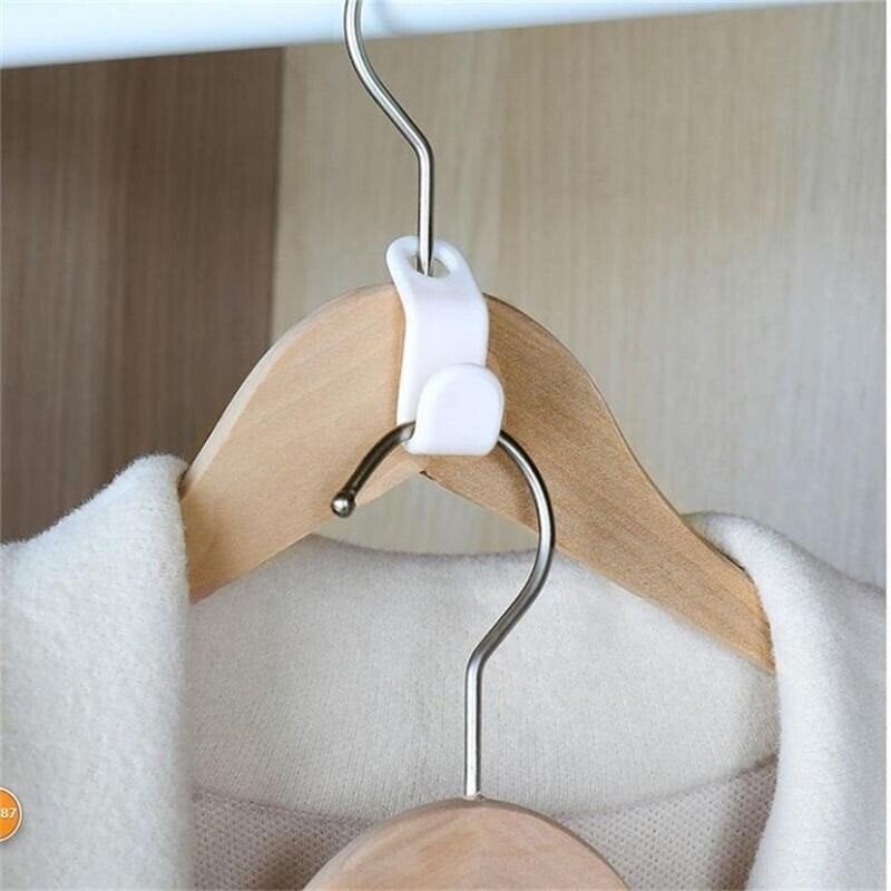 đ„Space-Saving Clothes Hanger Connector Hooks