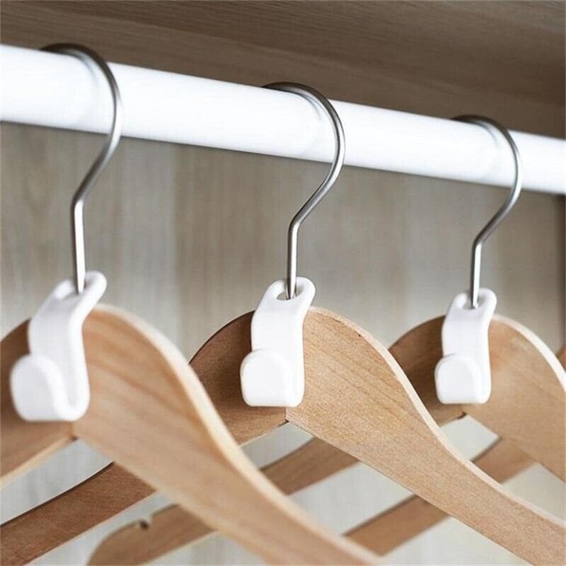 đ„Space-Saving Clothes Hanger Connector Hooks