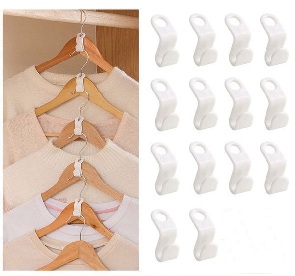 đ„Space-Saving Clothes Hanger Connector Hooks