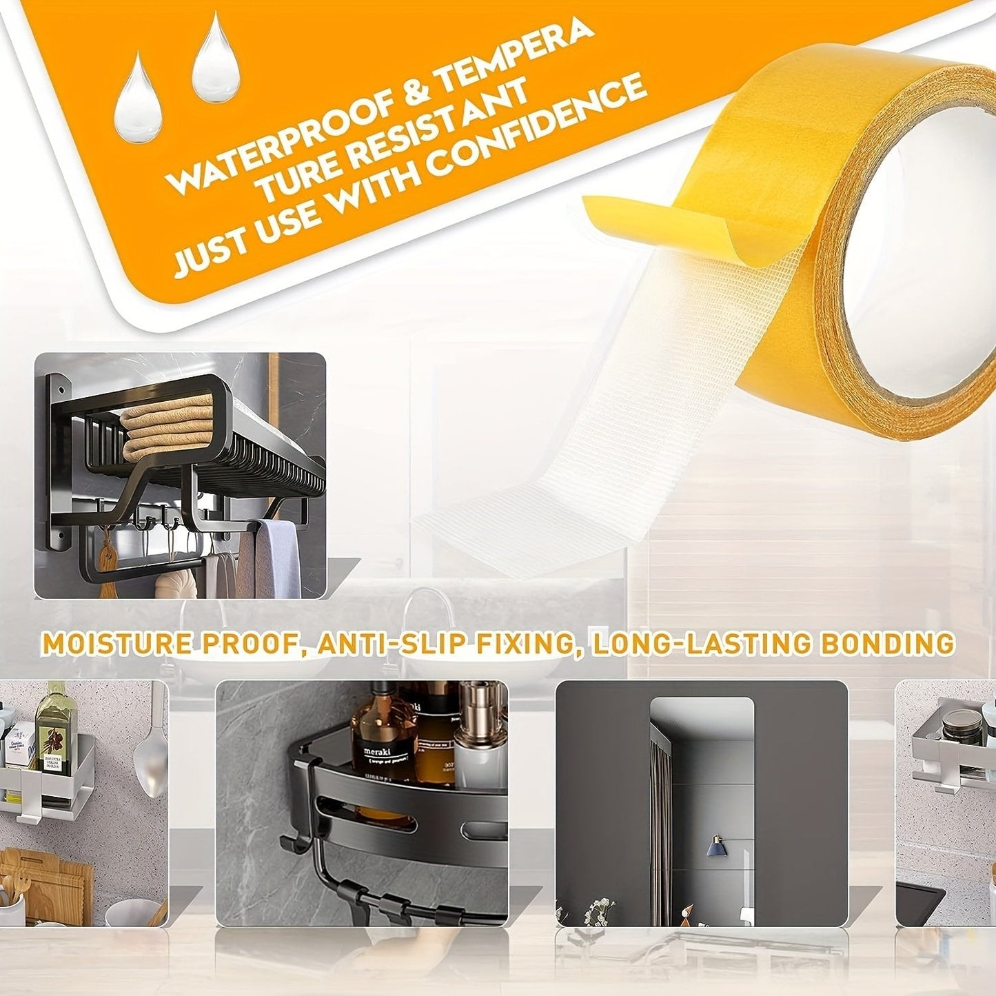 đ„Hot Sale 49% OFFđ„Strong Adhesive Double-sided Gauze Fiber Mesh Tape